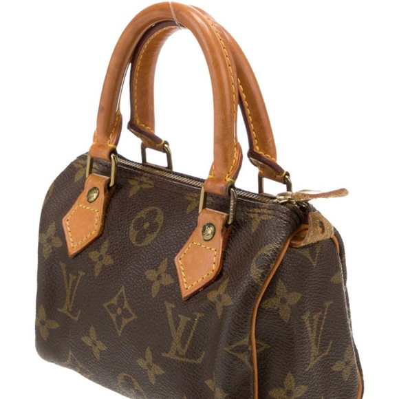 Vintage Louis Vuitton Mini Sac HL Brown Monogram Bag - Picture 3 of 14